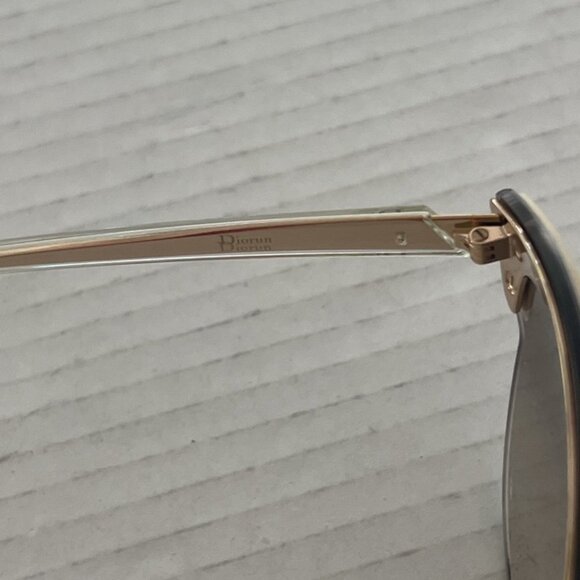 Dior Clubmaster Round 65mm metal sunglasses - Picture 6 of 8